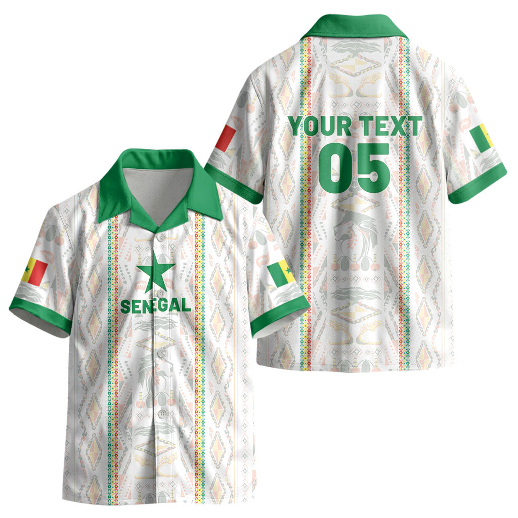 Custom Senegal Football 2026 Kid Hawaiian Shirt Car Rapide-Inspired Pattern LT05