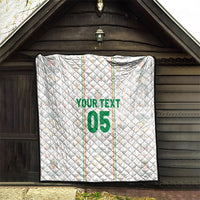 Custom Senegal Football 2026 Quilt Car Rapide-Inspired Pattern