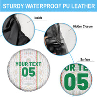 Custom Senegal Football 2026 Spare Tire Cover Car Rapide-Inspired Pattern