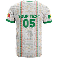 Custom Senegal Football 2026 T shirt Car Rapide-Inspired Pattern