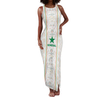 Custom Senegal Football 2026 Tank Maxi Dress Car Rapide-Inspired Pattern
