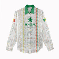 Custom Senegal Football 2026 Women Casual Shirt Car Rapide-Inspired Pattern