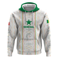 Custom Senegal Football 2026 Zip Hoodie Car Rapide-Inspired Pattern