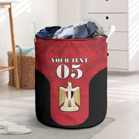 Custom Egypt Football 2026 Laundry Basket Go Pharaohs Special Style
