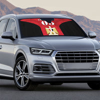Custom Egypt Football 2026 Auto Sun Shade Go Pharaohs Special Style