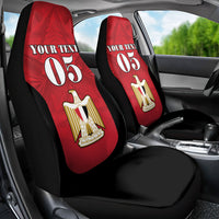 Custom Egypt Football 2026 Car Seat Cover Go Pharaohs Special Style