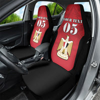 Custom Egypt Football 2026 Car Seat Cover Go Pharaohs Special Style