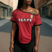 Custom Egypt Football 2026 Cross Shoulder Shirt Go Pharaohs Special Style
