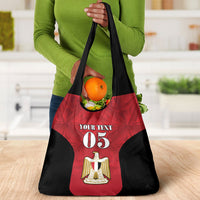 Custom Egypt Football 2026 Grocery Bag Go Pharaohs Special Style