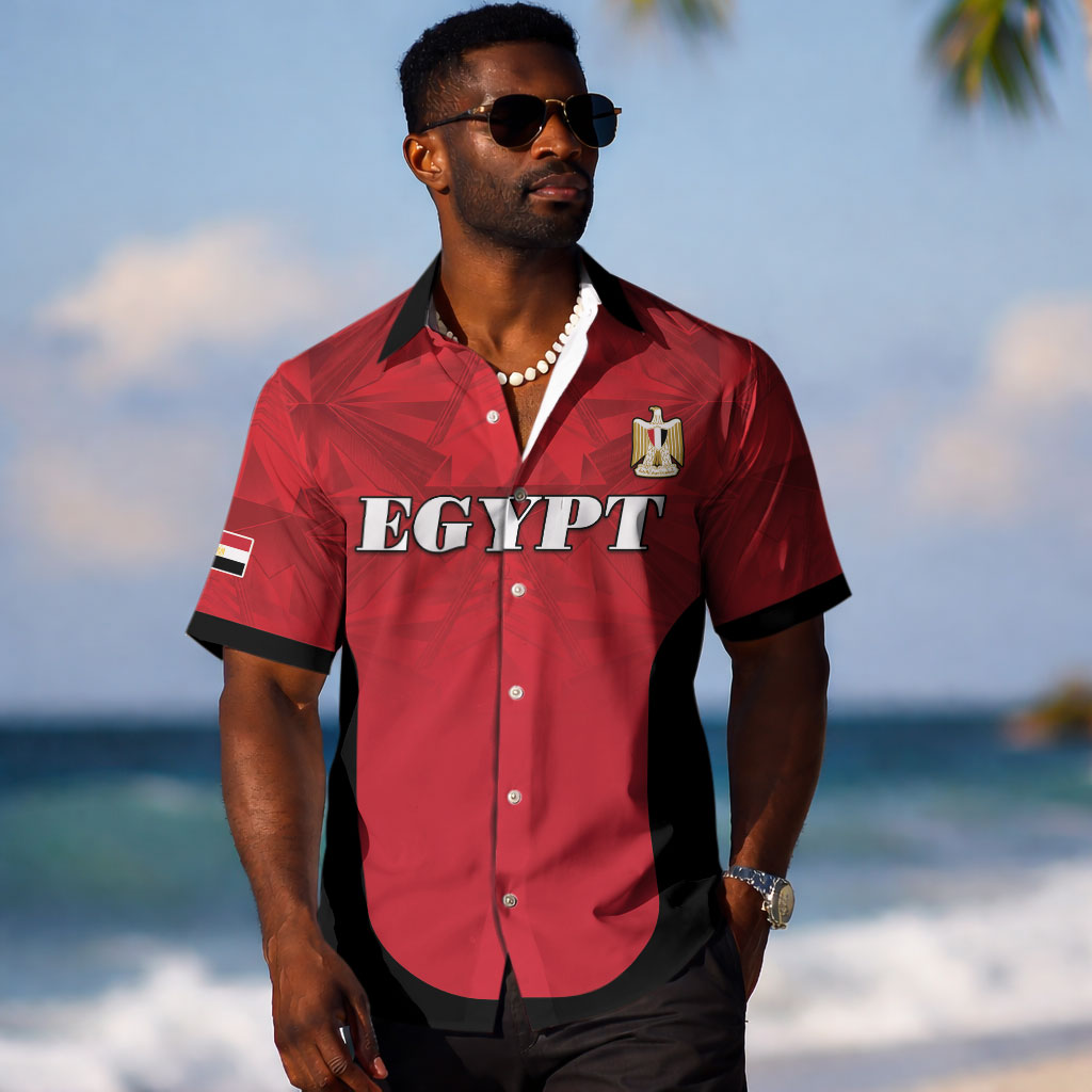 Custom Egypt Football 2026 Hawaiian Shirt Go Pharaohs Special Style LT05