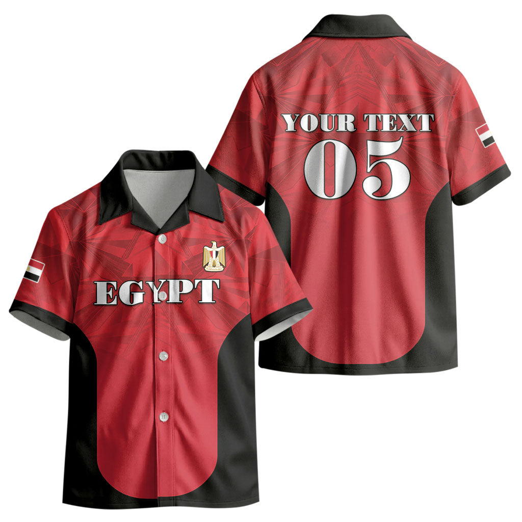 Custom Egypt Football 2026 Kid Hawaiian Shirt Go Pharaohs Special Style LT05