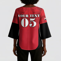 Custom Egypt Football 2026 Kimono Sleeve Blouse Go Pharaohs Special Style