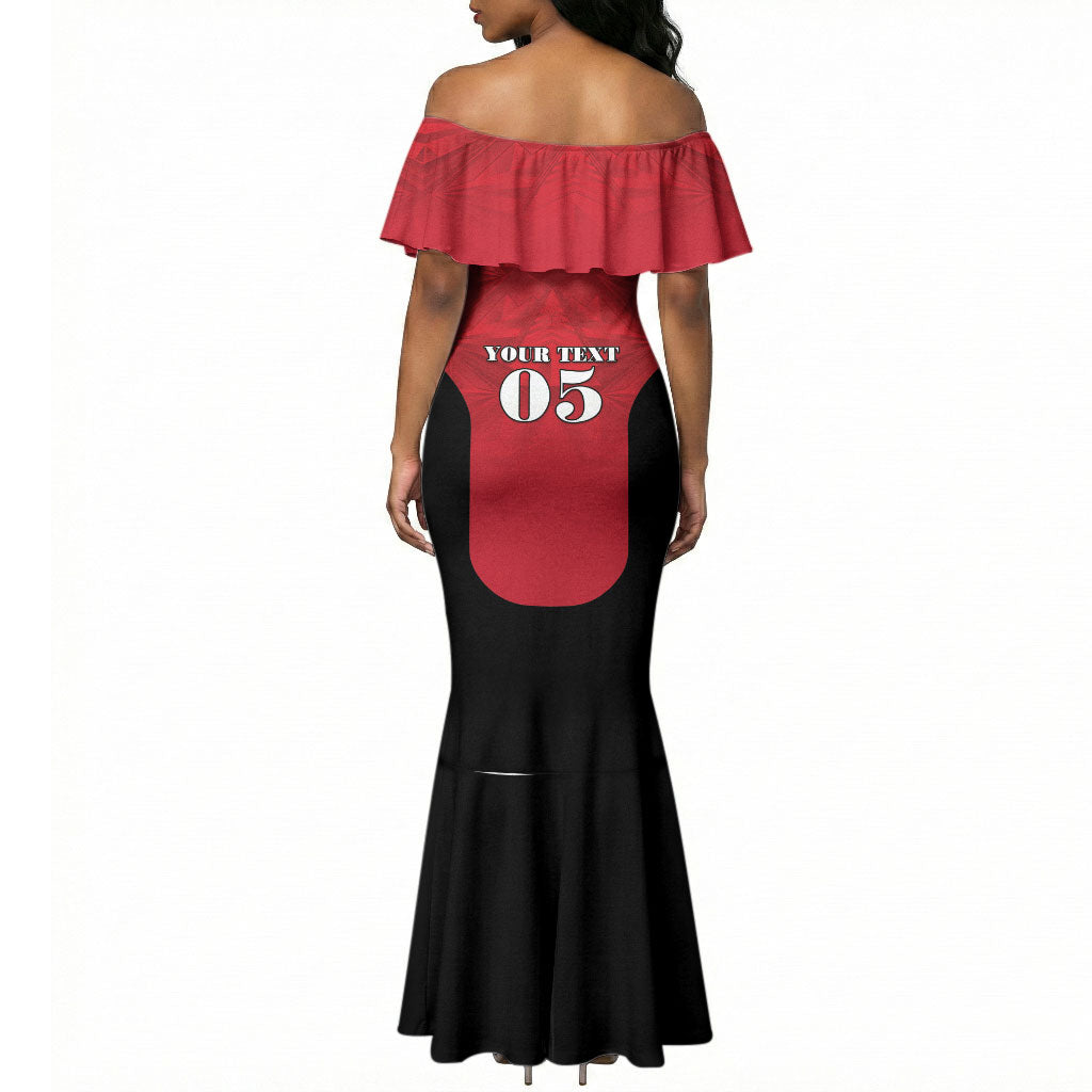 Custom Egypt Football 2026 Mermaid Dress Go Pharaohs Special Style