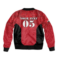 Custom Egypt Football 2026 Sleeve Zip Bomber Jacket Go Pharaohs Special Style