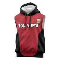 Custom Egypt Football 2026 Sleeveless Hoodie Go Pharaohs Special Style