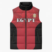 Custom Egypt Football 2026 Sleeveless Puffer Jacket Go Pharaohs Special Style