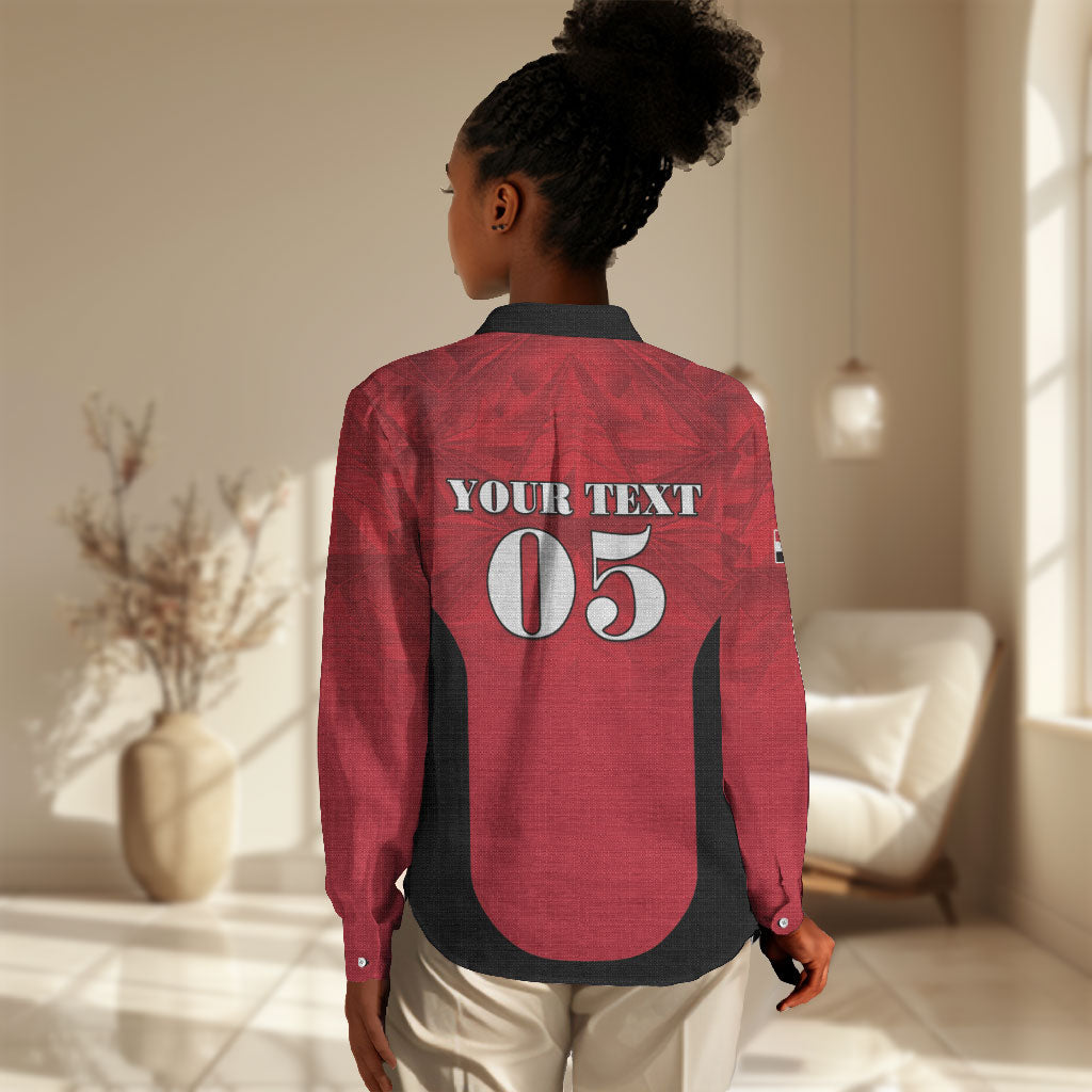 Custom Egypt Football 2026 Women Casual Shirt Go Pharaohs Special Style