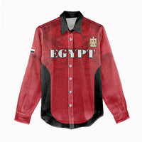 Custom Egypt Football 2026 Women Casual Shirt Go Pharaohs Special Style