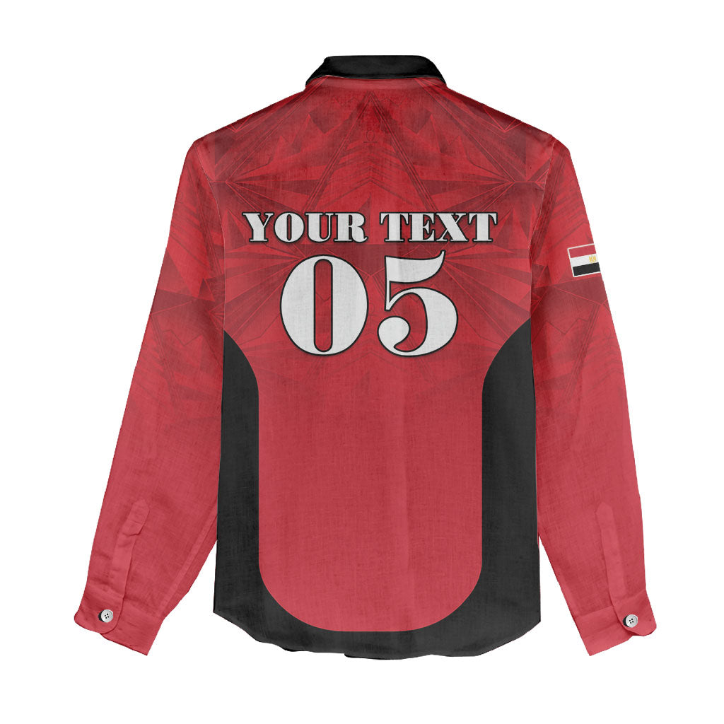 Custom Egypt Football 2026 Women Casual Shirt Go Pharaohs Special Style