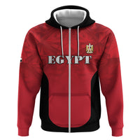 Custom Egypt Football 2026 Zip Hoodie Go Pharaohs Special Style