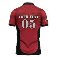 Custom Egypt Football 2026 Zipper Polo Shirt Go Pharaohs Special Style
