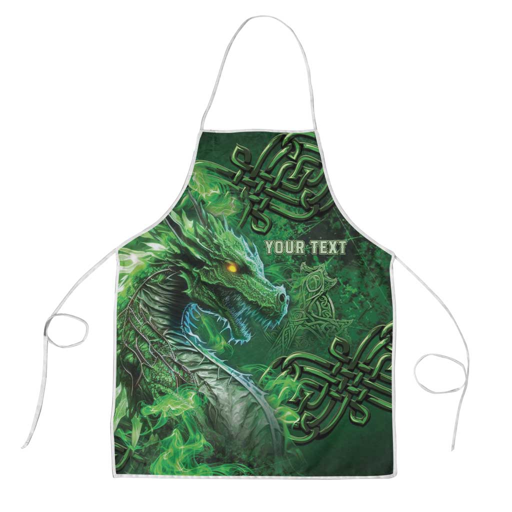 Personalized Ireland Celtic Apron Irish Roots Dragon Soul - Wonder Print Shop