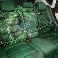 Personalized Ireland Celtic Back Car Seat Cover Irish Roots Dragon Soul - Wonder Print Shop