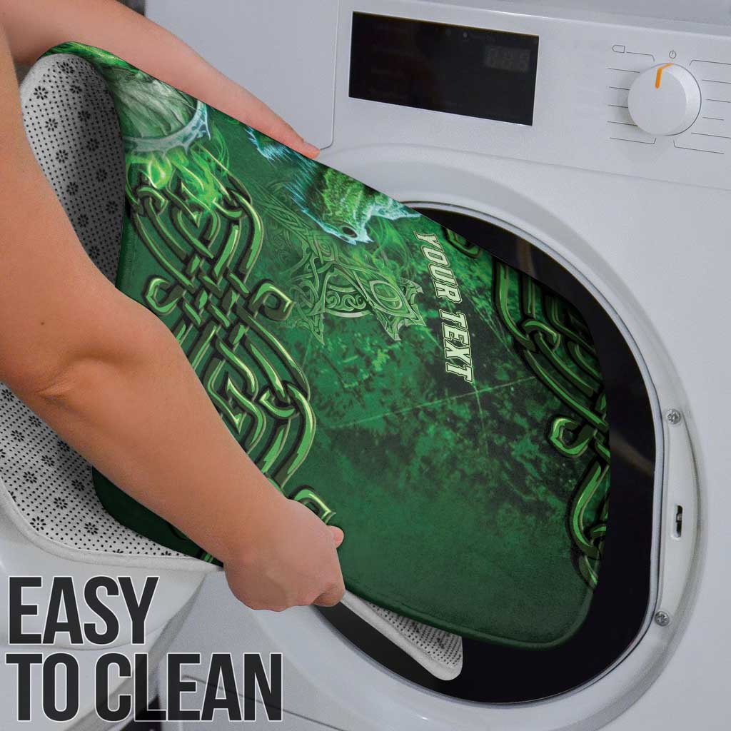 Personalized Ireland Celtic Bathroom Set Irish Roots Dragon Soul - Wonder Print Shop