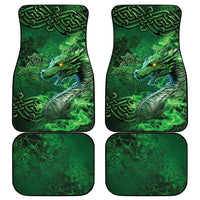 Personalized Ireland Celtic Car Mats Irish Roots Dragon Soul - Wonder Print Shop