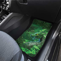 Personalized Ireland Celtic Car Mats Irish Roots Dragon Soul - Wonder Print Shop