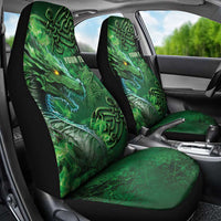 Personalized Ireland Celtic Car Seat Cover Irish Roots Dragon Soul - Wonder Print Shop
