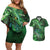 Personalized Ireland Celtic Couples Matching Off Shoulder Short Dress and Hawaiian Shirt Irish Roots Dragon Soul - Wonder Print Shop