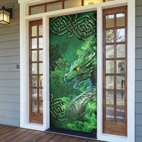 Personalized Ireland Celtic Door Cover Irish Roots Dragon Soul - Wonder Print Shop