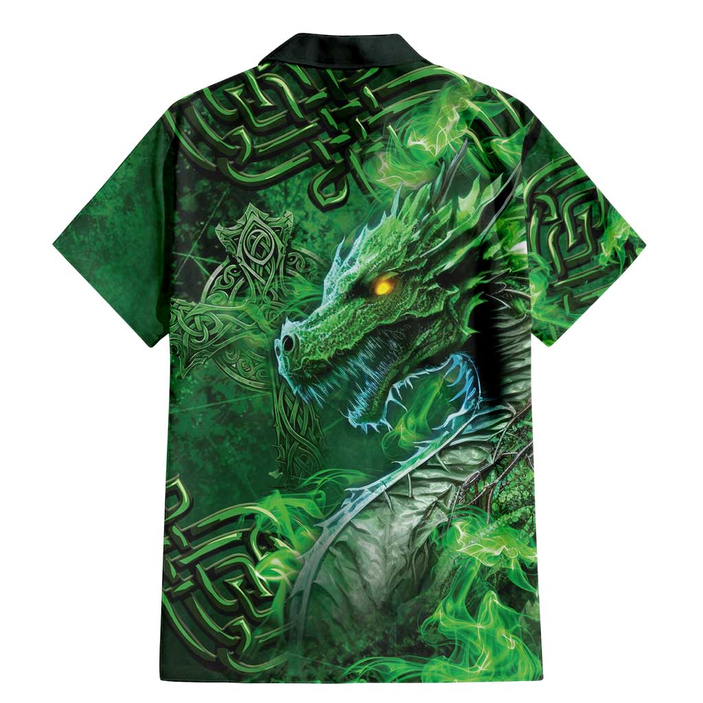 Personalized Ireland Celtic Family Matching Mermaid Dress and Hawaiian Shirt Irish Roots Dragon Soul - Wonder Print Shop