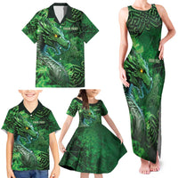 Personalized Ireland Celtic Family Matching Tank Maxi Dress and Hawaiian Shirt Irish Roots Dragon Soul - Wonder Print Shop