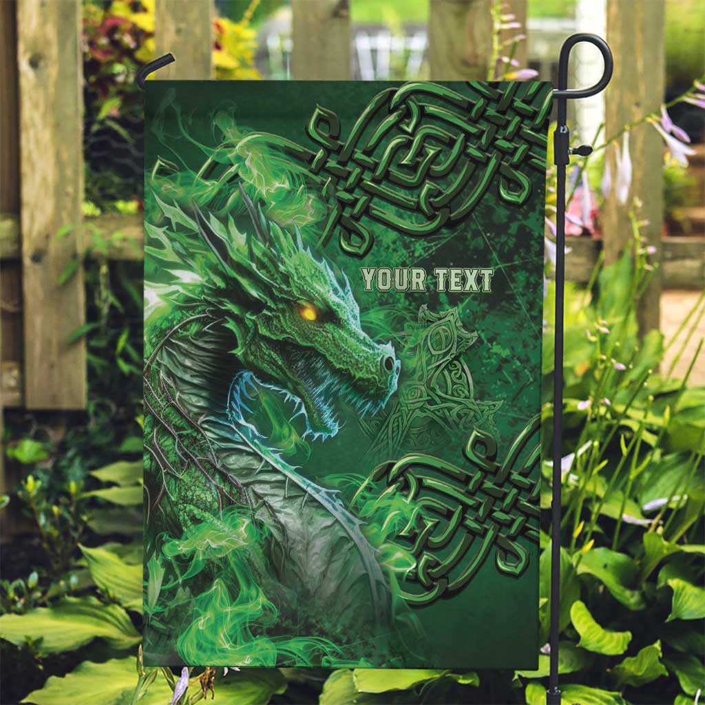 Personalized Ireland Celtic Garden Flag Irish Roots Dragon Soul - Wonder Print Shop