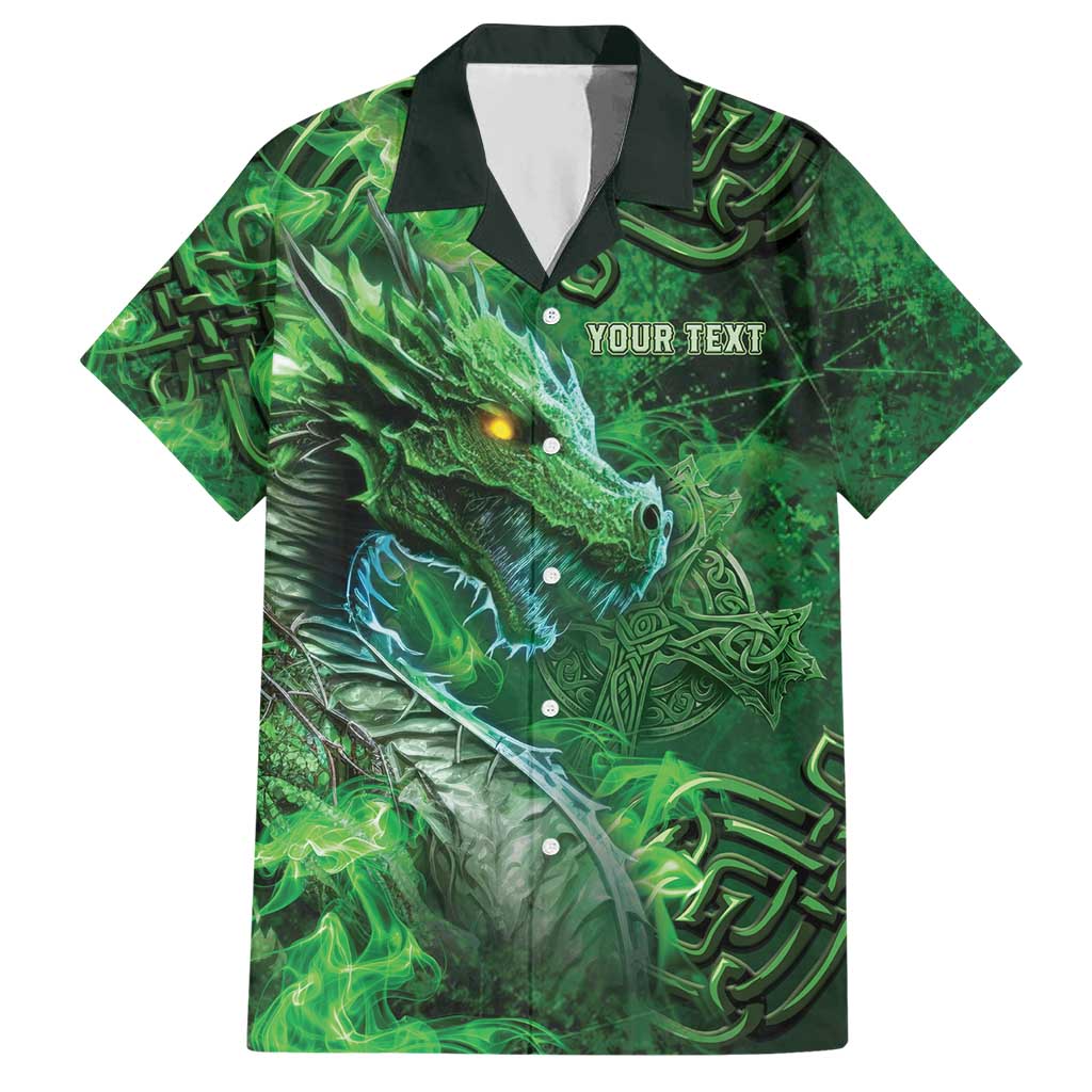 Personalized Ireland Celtic Hawaiian Shirt Irish Roots Dragon Soul - Wonder Print Shop