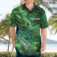 Personalized Ireland Celtic Hawaiian Shirt Irish Roots Dragon Soul - Wonder Print Shop