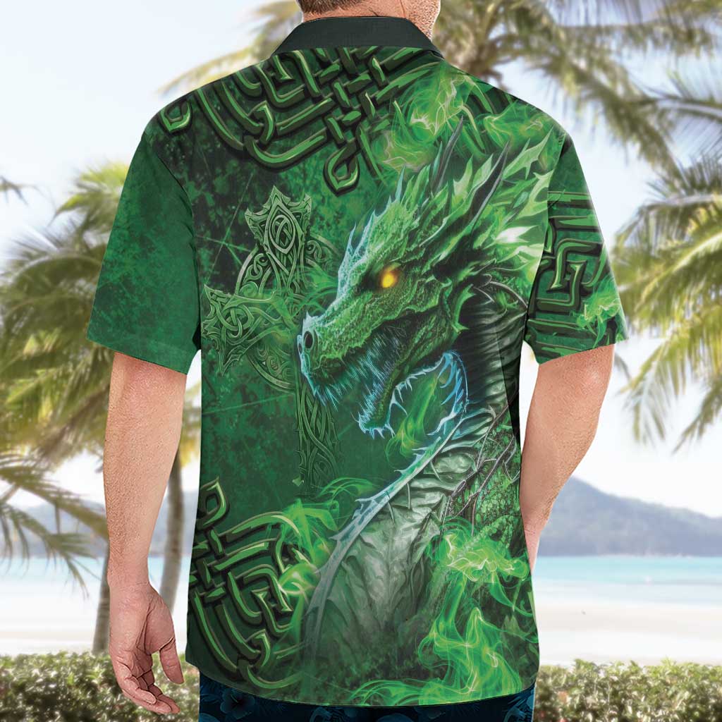 Personalized Ireland Celtic Hawaiian Shirt Irish Roots Dragon Soul - Wonder Print Shop