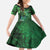 Personalized Ireland Celtic Kid Short Sleeve Dress Irish Roots Dragon Soul - Wonder Print Shop
