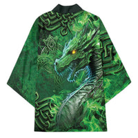 Personalized Ireland Celtic Kimono Irish Roots Dragon Soul - Wonder Print Shop