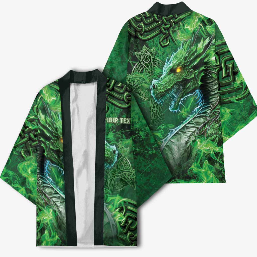 Personalized Ireland Celtic Kimono Irish Roots Dragon Soul - Wonder Print Shop