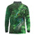 Personalized Ireland Celtic Long Sleeve Polo Shirt Irish Roots Dragon Soul - Wonder Print Shop