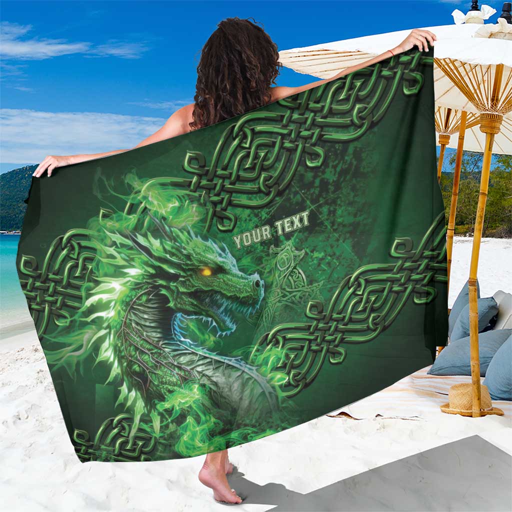 Personalized Ireland Celtic Sarong Irish Roots Dragon Soul - Wonder Print Shop