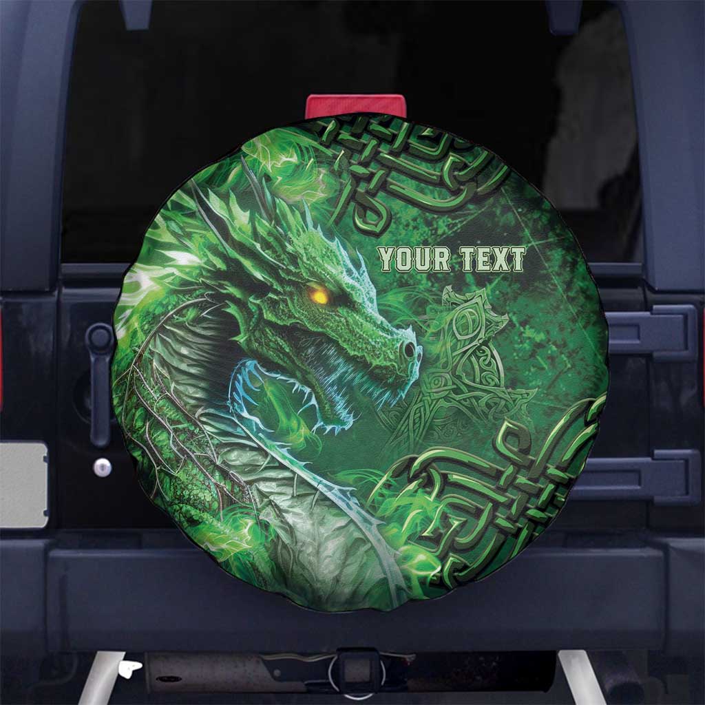 Personalized Ireland Celtic Spare Tire Cover Irish Roots Dragon Soul - Wonder Print Shop