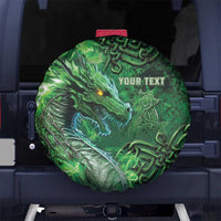 Personalized Ireland Celtic Spare Tire Cover Irish Roots Dragon Soul - Wonder Print Shop