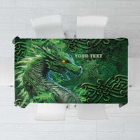 Personalized Ireland Celtic Tablecloth Irish Roots Dragon Soul - Wonder Print Shop