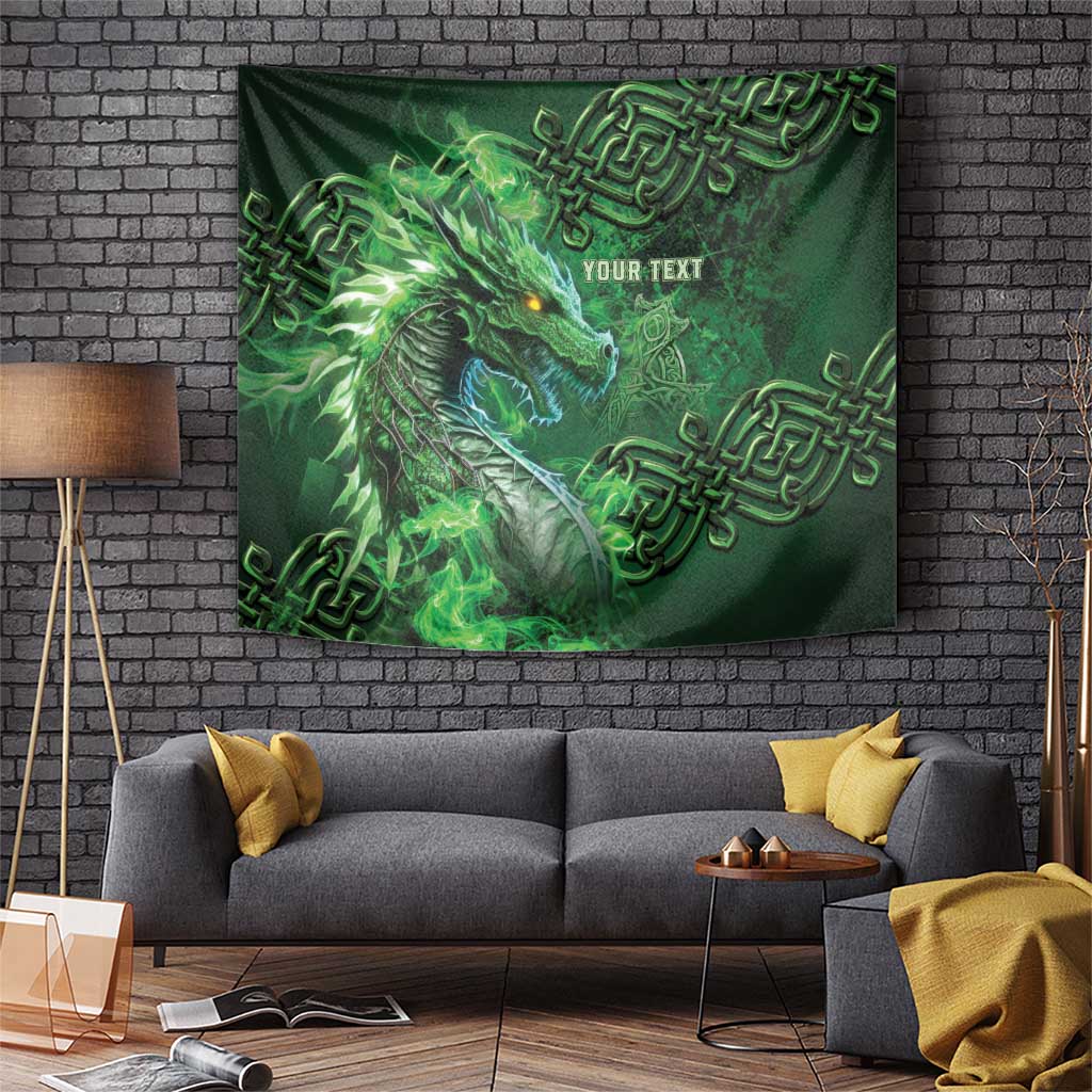 Personalized Ireland Celtic Tapestry Irish Roots Dragon Soul - Wonder Print Shop