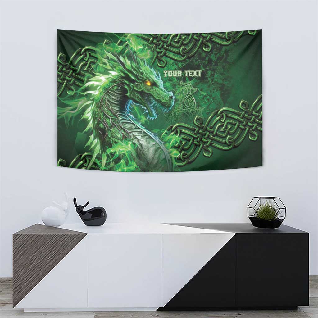 Personalized Ireland Celtic Tapestry Irish Roots Dragon Soul - Wonder Print Shop
