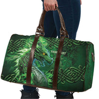 Personalized Ireland Celtic Travel Bag Irish Roots Dragon Soul - Wonder Print Shop